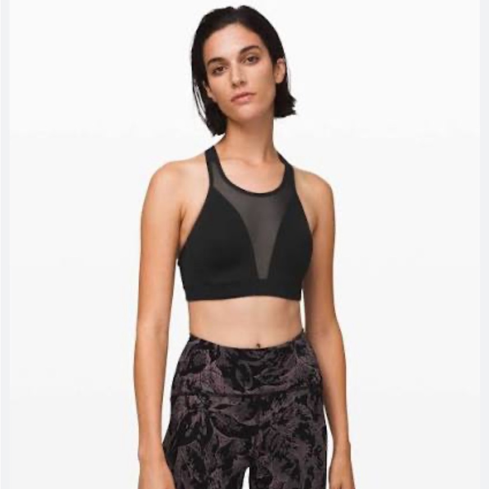 Lululemon Athlete Arrival Sports Bra Black